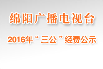 绵阳市广播电视台“三公”经费公示